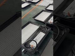 50와트 LED 태양광 조명 IP65 올블랙 단결정 실리콘 태양광 패널