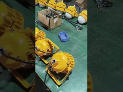 위험 장소 조명 폭발 방지 LED 홍수 조명 광산 노란색 회색