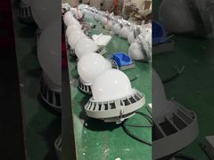 높은 광도 높은 만 빛 알루미늄 강화 유리 50w 100w 150w는 폭발 방지 빛을 지도했습니다