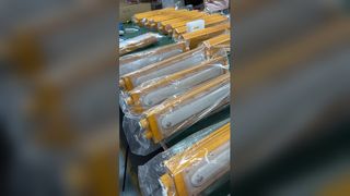 IP65 방수 Ra80 CRI LED 위험한 Lo를 위한 다이캐스트 핀 냉각 기능이 있는 폭발 방지 선형 조명