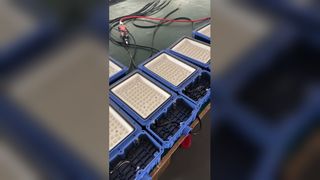 120lm/W 효율의 AC85-265V 3000K-6500K 고휘도 LED 가로등