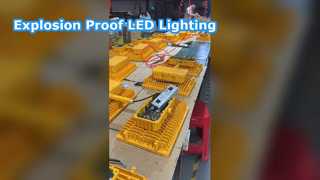 위험한 환경을 위한 고휘도 IP65 방수 150W-600W LED 방폭 조명