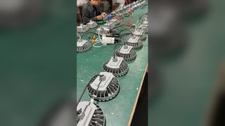 위험한 지역 진열장을 위한 5000K 고효율 LED 방폭 조명 100-120lm/W IP66