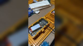 SMD2835/3030 LED 칩 IP66 등급 100-110lm/w 효율 공장용 방폭 LED 조명