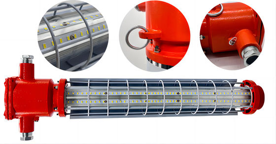 IP65 Exde Mb WF2 폭발 방지형 LED 선형 조명