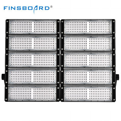 SMD 2835/3030 칩을 사용한 LED 모듈형 투광등, 다이캐스트 알루미늄+PC 바디, 경기장 조명을 위한 AC100-270V 드라이버