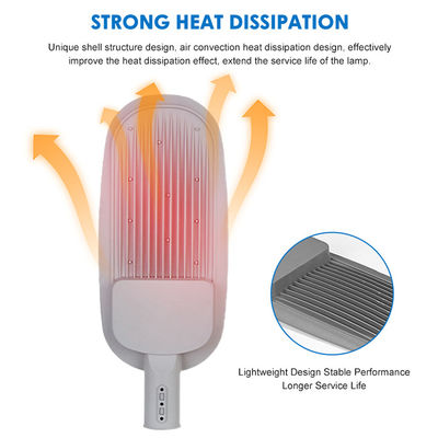 IP66 방수 및 AC85-265V 광범위 전압을 갖춘 120lm/W 고효율 LED 가로등 - 야외 고속도로 조명용