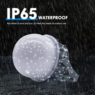 IP65 방수 방폭 선형 조명 50W 100W 150W LED 위험 지역 조명 (알루미늄 강화 유리)