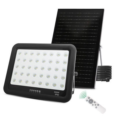 검정색 ABS 태양광 조명 리모컨 50w 100w 200w 300w 400w 500w LED 태양광 투광등