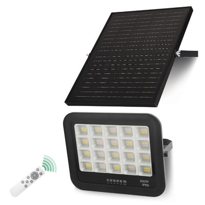 Ip65 ABS 강화 유리 태양광 램프 투광등 100w 200w 300w 400w 500w LED 태양광 투광등