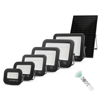 고 뤼멘 외관 태양 정원 조명 Ip65 제어 알루미늄 태양 LED 홍수 조명