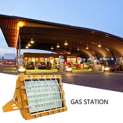 알루미늄 온화 유리 IP65 150W 폭발 방지 위험 장소 LED 홍수 조명