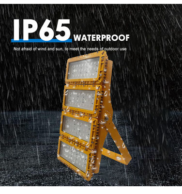 300W LED 폭발 방지 투광 조명 고온 T5 80°C 제철소 주조장 사막 IP66 다이캐스트 알루미늄 ADC12