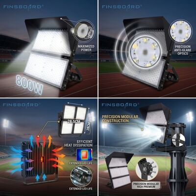 Long Life 50000 Hours LED Stadium Lighting IP66 for Outdoor Sports Ground