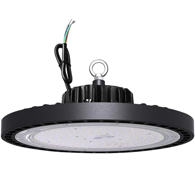 맞춤형 UFO 하이 베이 조명 100W 150W 200W IP65 방수, 창고 및 공장용 SMD 3030 LED