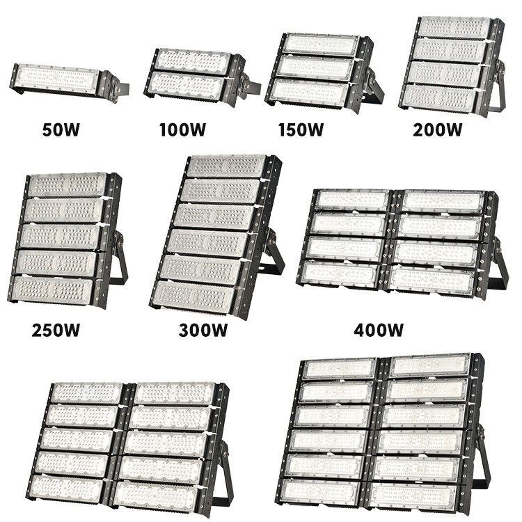 IP66 방수 50W ~ 600W 디머블 LED 홍수등 야외 모듈형 홍수등