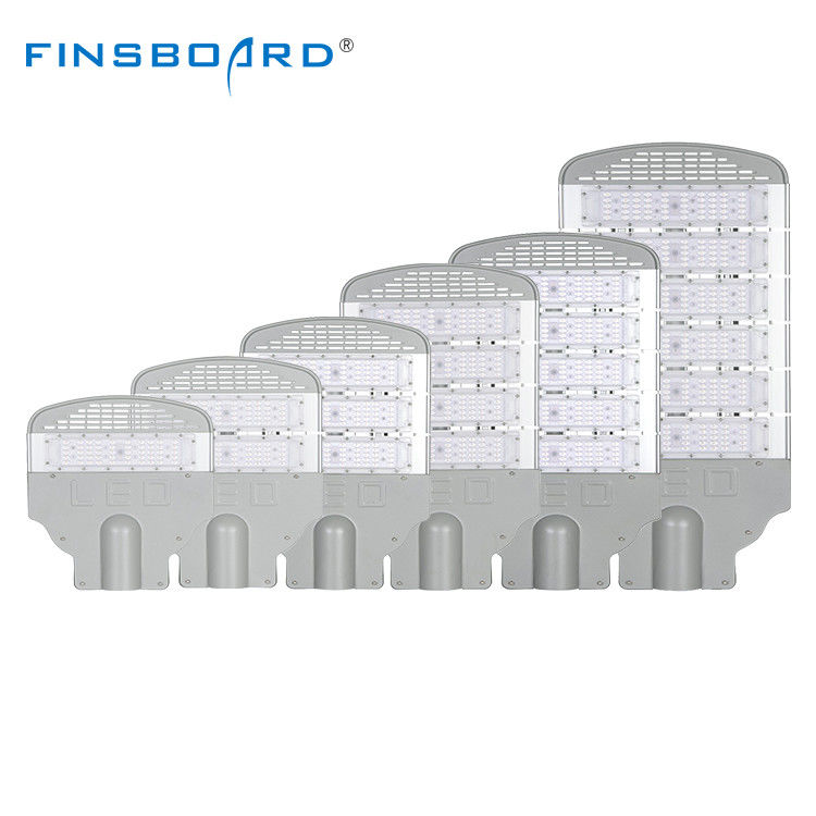 알루미늄 합금 PC 렌즈 IP65 방수 LED 스트리트 라이트 130-140lm/w 효율