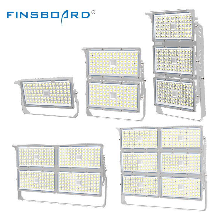법원 경기장 터널 고휘도 방수 루멘 옥외 LED 투광등