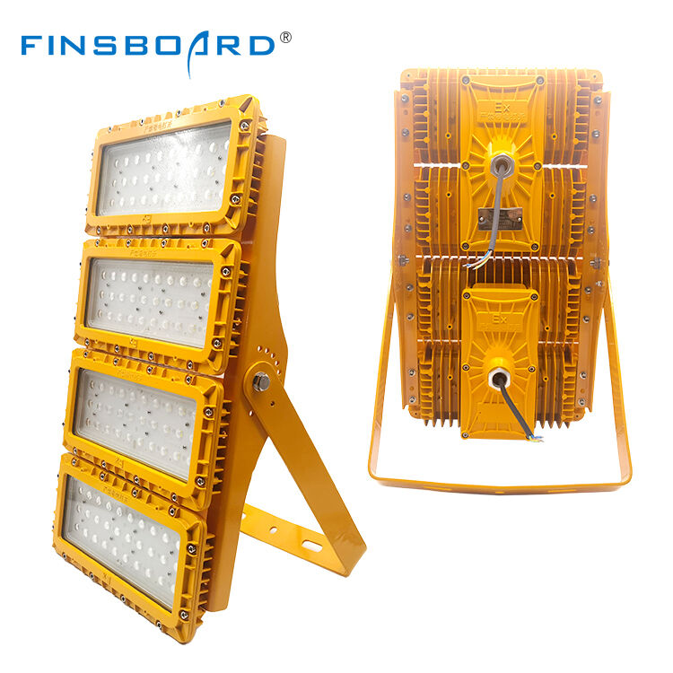 600W LED 폭발 방지 홍수 조명 DC 태양 전지 저전압 오프 그리드 원격 우물 파이프 라인 IP66 다이 캐스트 알루미늄 ADC12