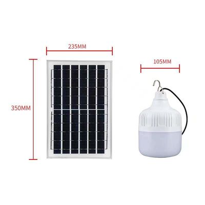 정원 100 와트 LED 태양 전지 전구 2700K-6500K