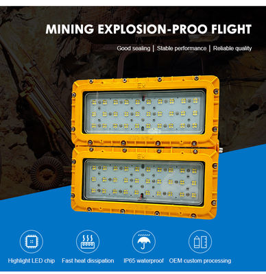모듈형 LED 폭발 방지 조명 100w 200w 위험 지역