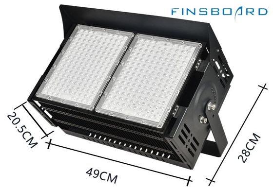 디메이블 LED 경기장 조명 6500w 45° 렌즈 각도