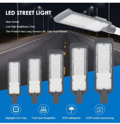 3000-6500K IP65 방수 50 - 200w LED 거리 빛 다이 캐스팅 알루미늄