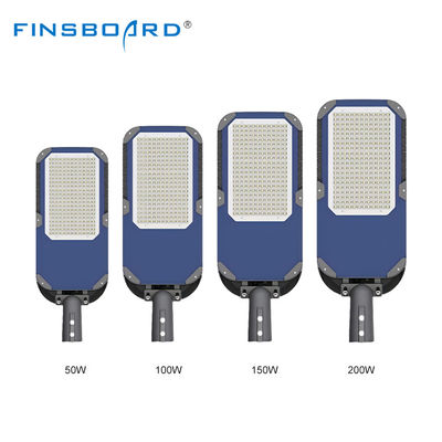 고출력 옥외 조명을 위한 3000K-6500K 색온도의 다이캐스팅 알루미늄 IP66 방수 LED 가로등