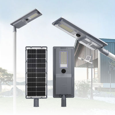 좋은 품질 Ip65 방수 야외 도로 라이트 Smd 다이 캐스팅 알루미늄 400w 600w All in One LED 태양광 거리 라이트