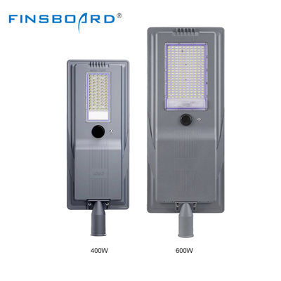 좋은 품질 Ip65 방수 야외 도로 라이트 Smd 다이 캐스팅 알루미늄 400w 600w All in One LED 태양광 거리 라이트