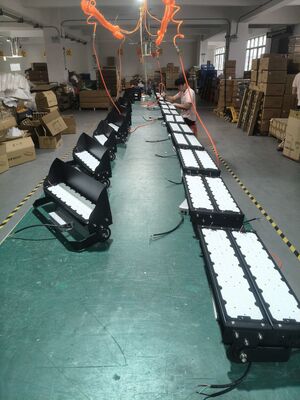 240W-2000W Stadium LED Flood Light for Outdoor Sport Black 80°21' High Mast Light With Aluminum Body IP66 for Gym & Field